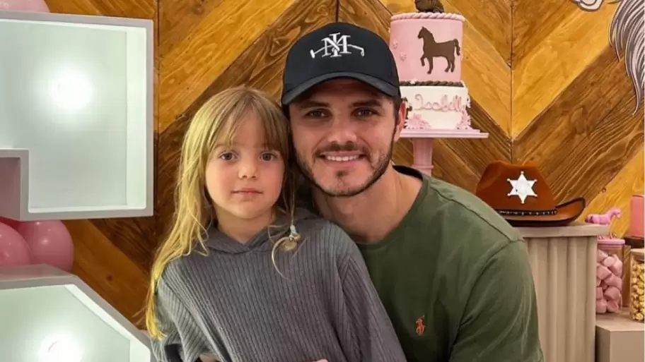 La pesadilla de Icardi: su hija es fantica de las letras de L-Gante