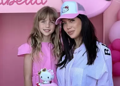 Wanda Nara junto a su hija, Isabella Icardi