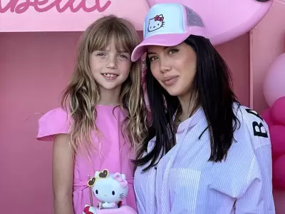 Wanda Nara junto a su hija, Isabella Icardi