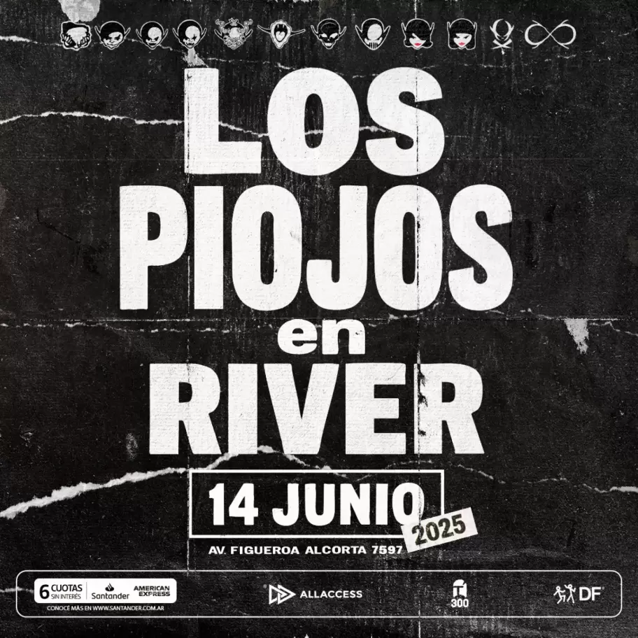 Los Piojos vuelven a River