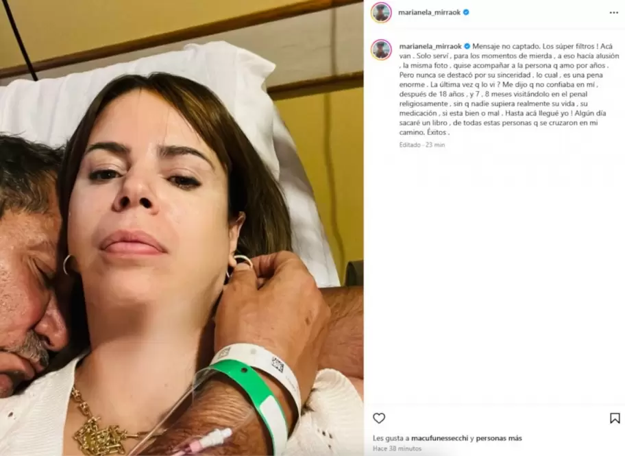 Marianela Mirra se separó de José Alperovich: "Hasta acá llegué yo"