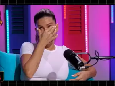 La China Suárez en una nota con la TV Pública