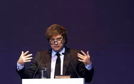 El Presidente disertó ante ejecutivos de finanzas en el Congreso del IAEF
