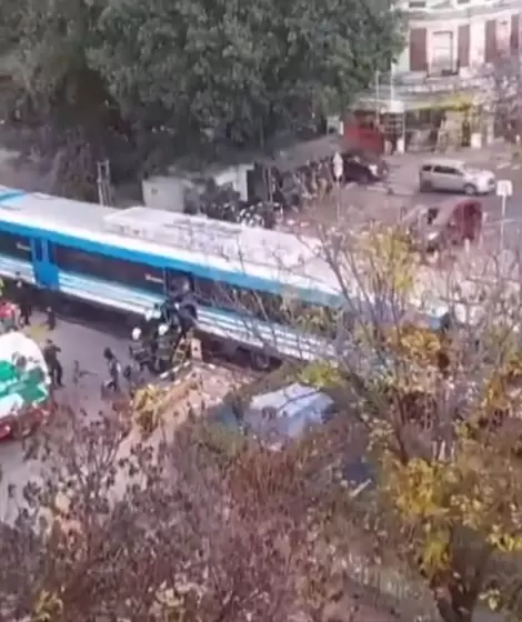 Tragedia en el tren Sarmiento