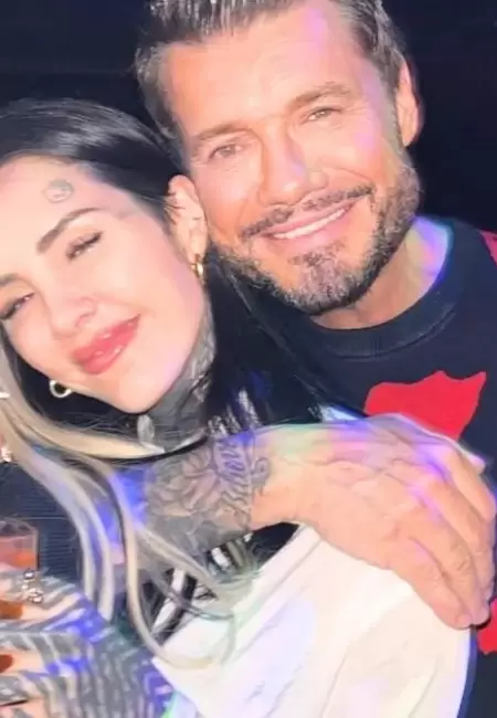 Cande Tinelli y Marcelo Tinelli