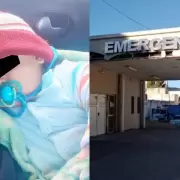 Terror en la vereda del hospital: intentaron secuestrar a un bebé de cinco meses en Comodoro Rivadavia