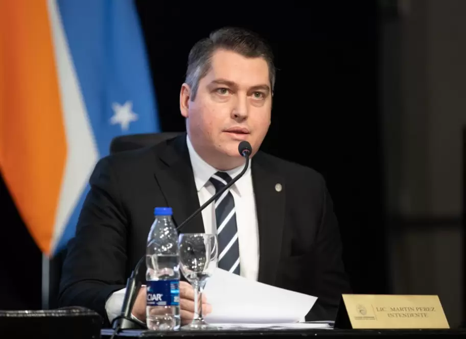 El intendente de Río Grande, Martín Pérez
