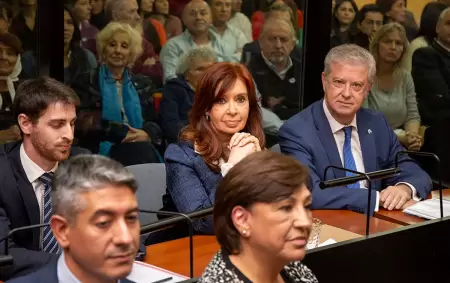 CFK durante una jornada por el juicio de la causa Vialidad