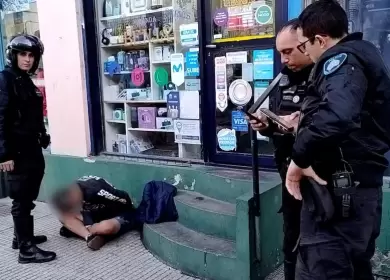 Su pariente recibió un disparo en la pierna izquierda a la altura del muslo. El agresor fue detenido