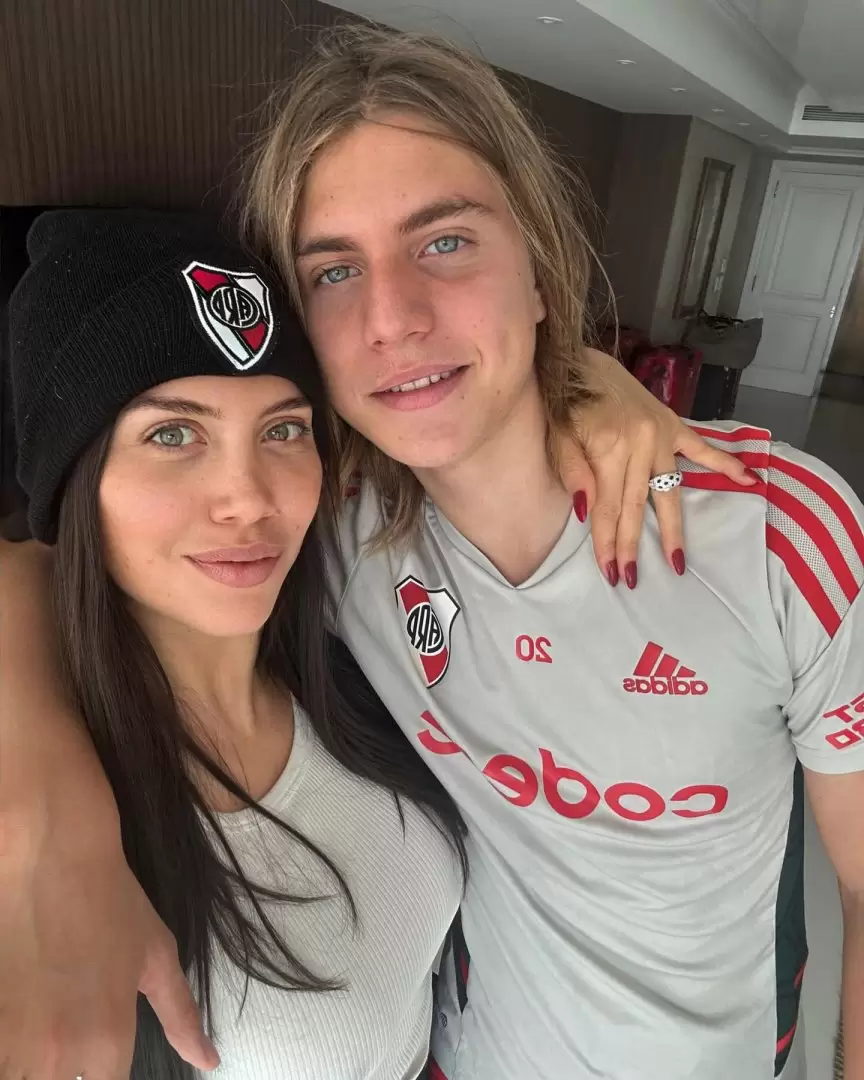 Wanda Nara y Valentino
