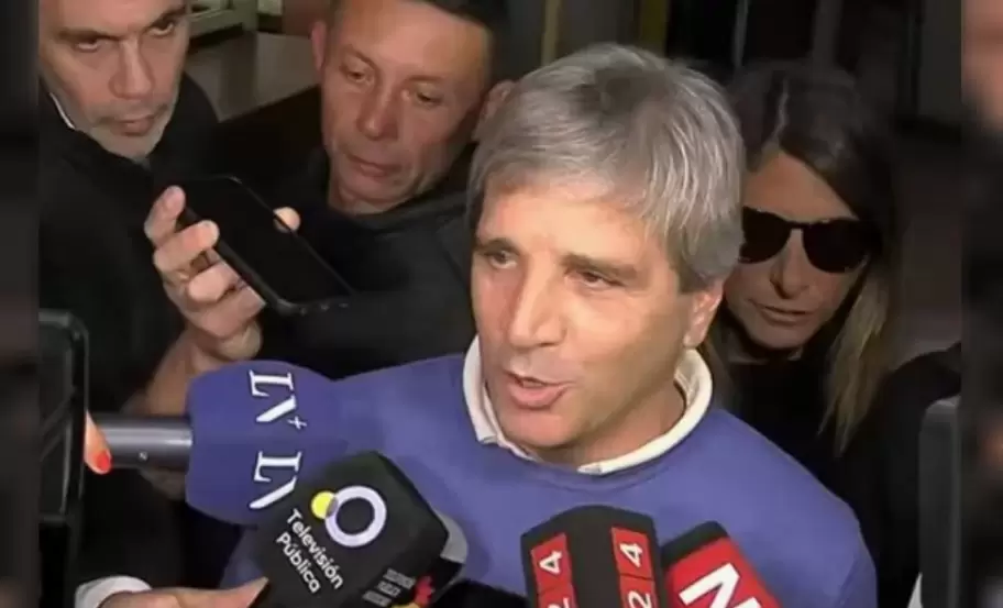 Luis Caputo: "No vi el video de Macri"