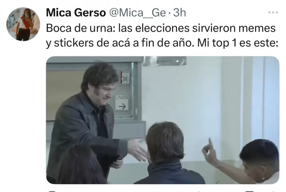 "Las elecciones sirvieron memes y stickers de ac a fin de ao"