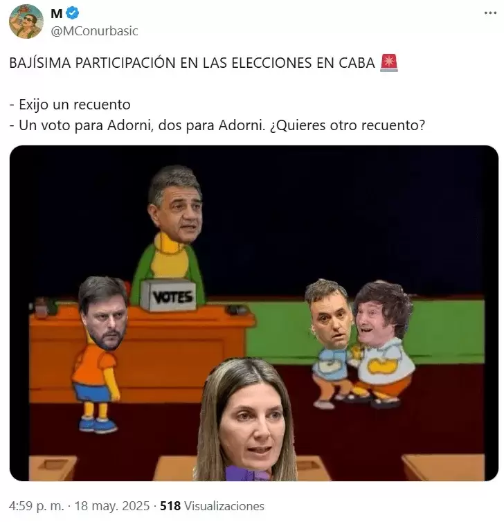 Estallaron los memes durante las elecciones legislativas en la Ciudad de Buenos Aires
