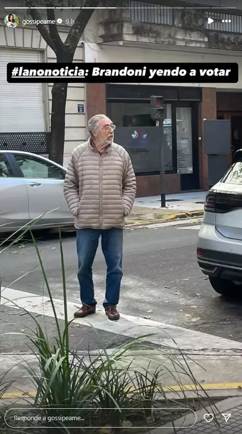 Luis Brandoni fue uno de los primeros en ser captados