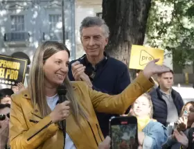  Silvia Lospennato y Mauricio Macri