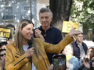  Silvia Lospennato y Mauricio Macri