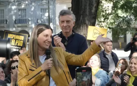  Silvia Lospennato y Mauricio Macri