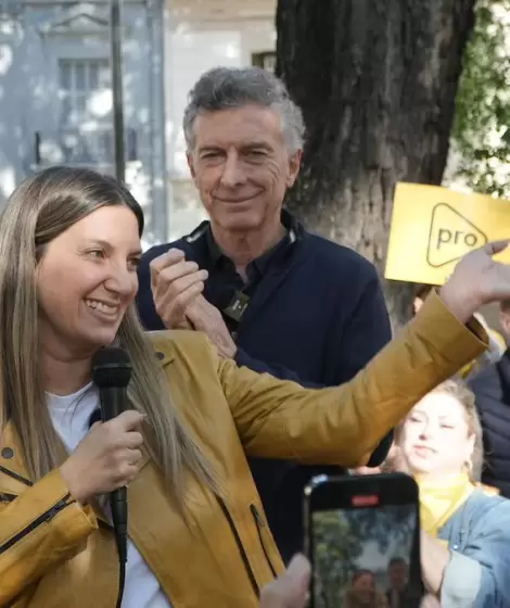  Silvia Lospennato y Mauricio Macri