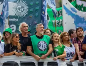 El Secretario General de ATE Nacional, Rodolfo Aguiar