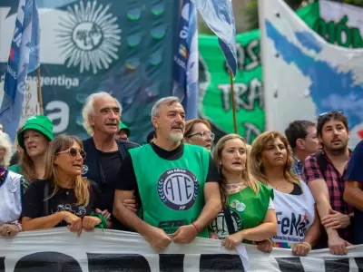 El Secretario General de ATE Nacional, Rodolfo Aguiar