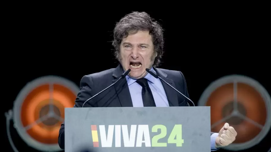 Milei en la cumbre del VOX, ultraderecha española