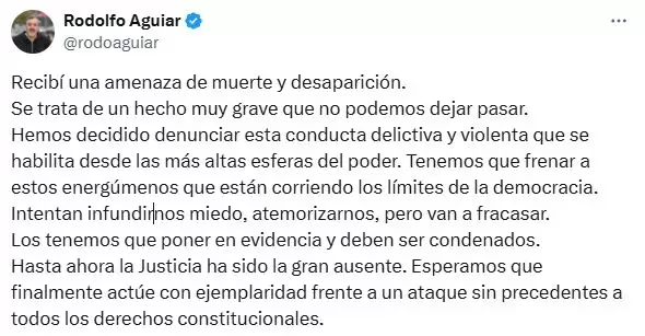 La denuncia pública del secretario general de ATE
