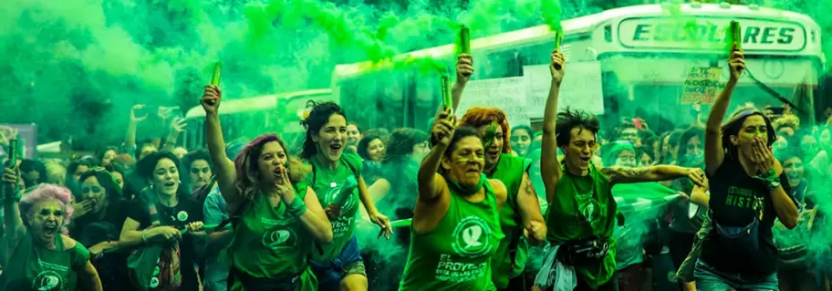 Días previos a la aprobación de la ley de IVE en Argentina
