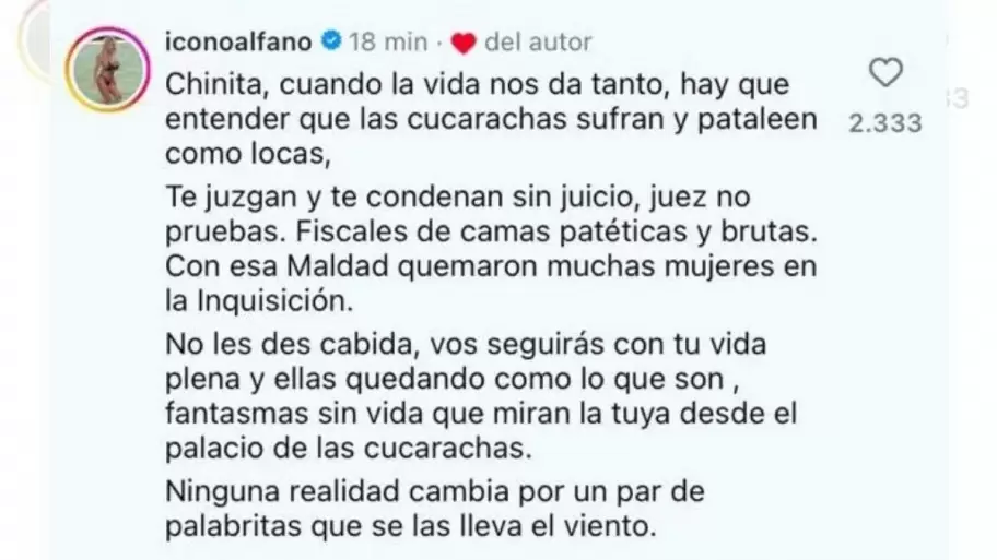 El mensaje superador de Alfano