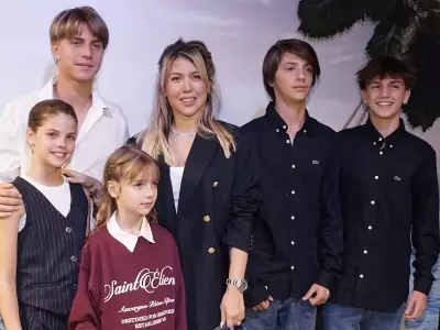 Wanda Nara y sus hijos