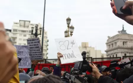 Represión en el Congreso