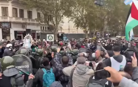 Represión en el Congreso