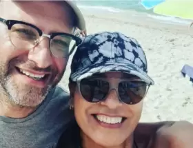 Laura Leguizamón y Adrián Seltzer