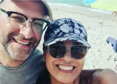 Laura Leguizamón y Adrián Seltzer