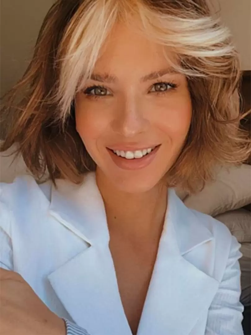 La China Suárez con pelo corto