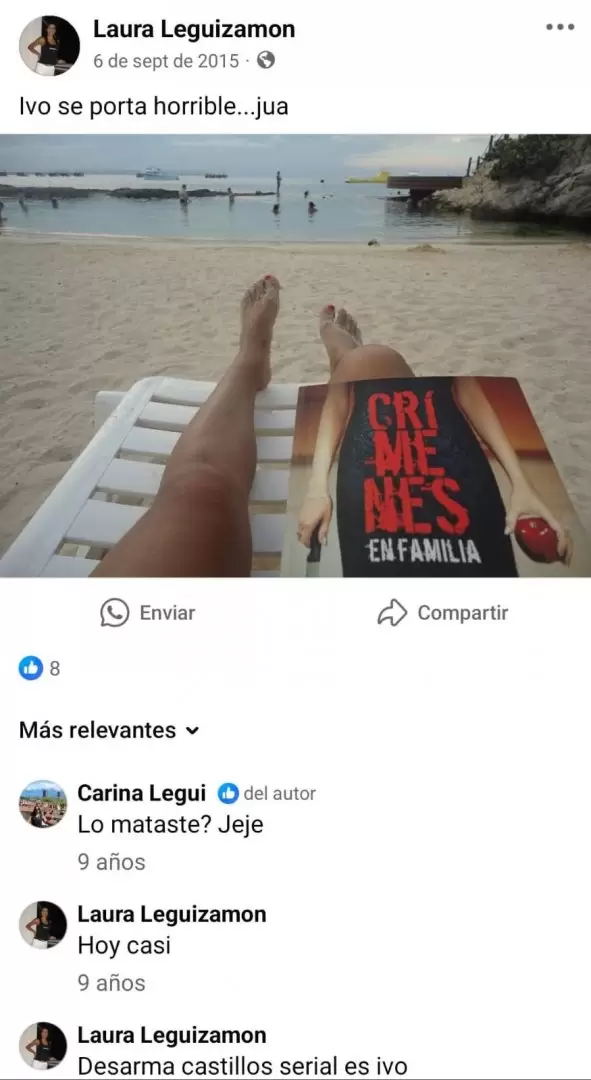 El posteo de Laura que llamó la atención en redes sociales