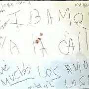 Una carta rota, escrita con sangre y desesperación: "Les arruinaba la vida", la frase que dejó Leguizamón antes de la masacre