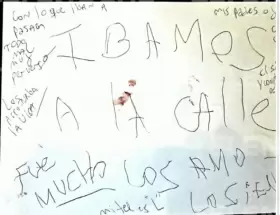 La carta de la masacre de Villa Crespo