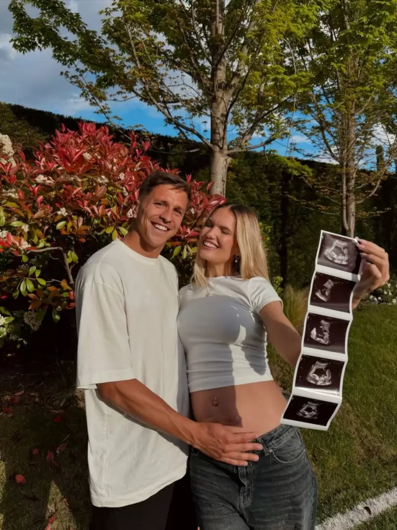 Gianluca Simeone y Eva Bargiela esperan su primer hijo: será un varón
