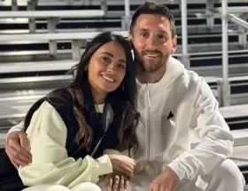Antonella Roccuzzo y Messi