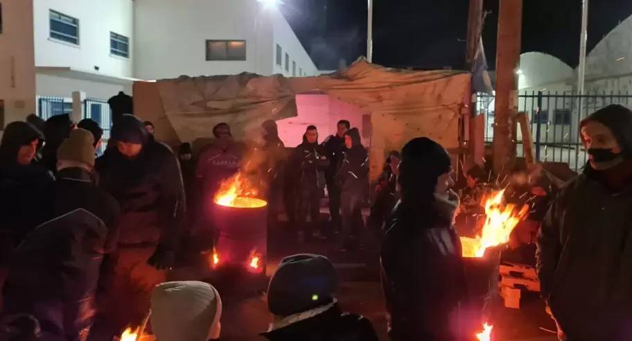 Así se vivió el paro en Tierra del Fuego