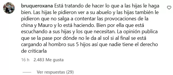 ¿Acaso se trata de una de las cuentas paralelas de Wanda Nara en Instagram?