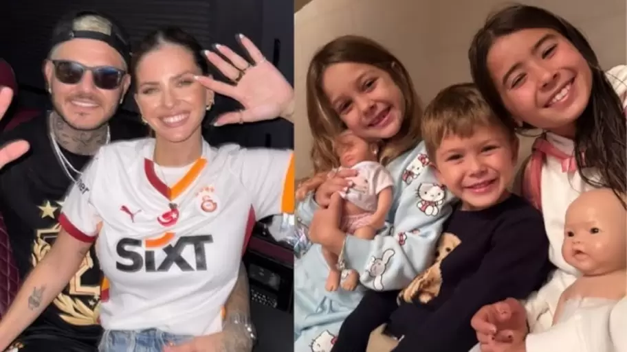 La China Suárez disfruta de Turquía junto a sus hijos y Mauro Icardi