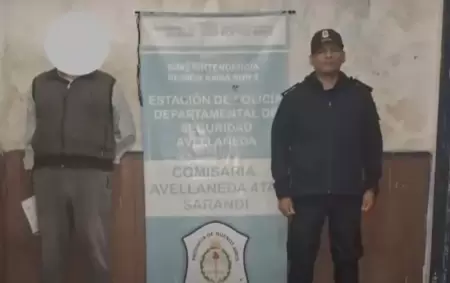 El jubilado quedó detenido