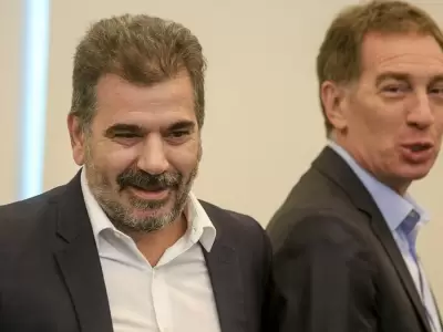 Cristian Ritondo y Diego Santilli