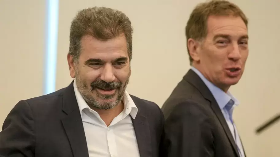 Cristian Ritondo y Diego Santilli