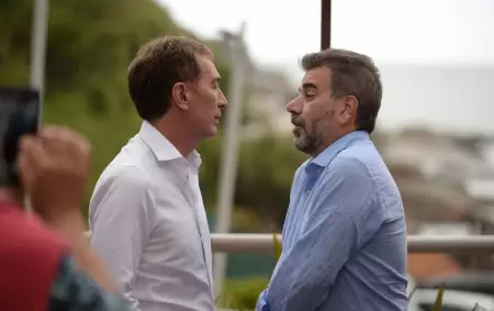 Diego Santilli y Cristian Ritondo