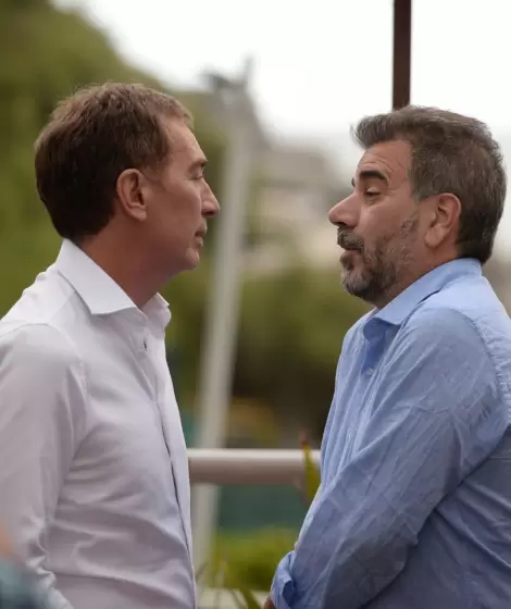 Diego Santilli y Cristian Ritondo