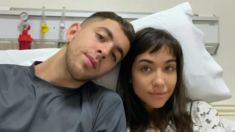 María Becerra atravesó su segundo embarazo junto a su pareja, J Rei