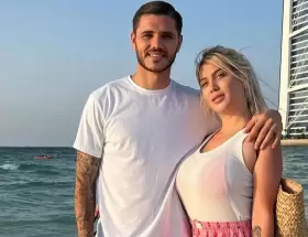 Mauro Icardi y Wanda Nara