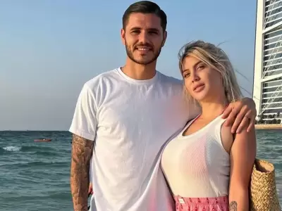 Mauro Icardi y Wanda Nara